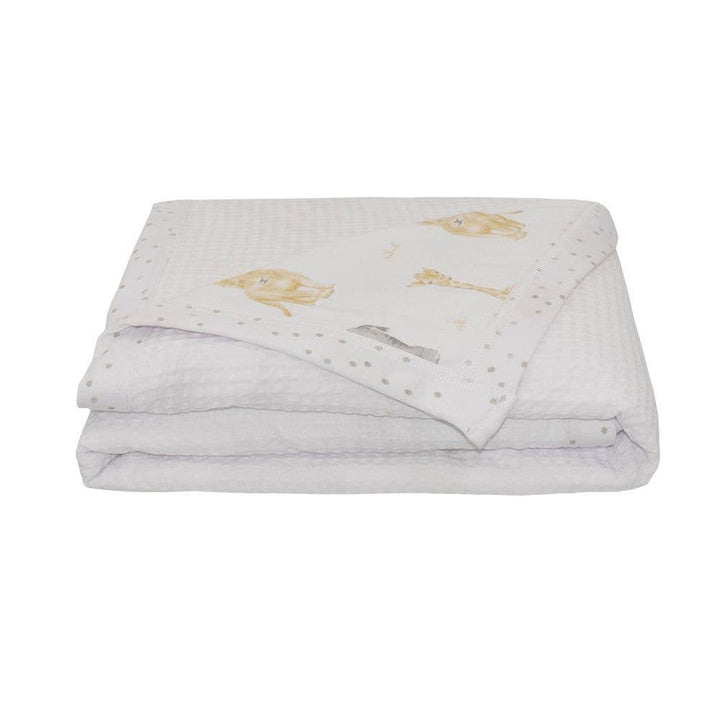 Cot Waffle Blanket - Savanna Babies