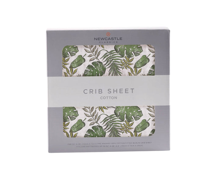 Tropical Forest Crib Sheet