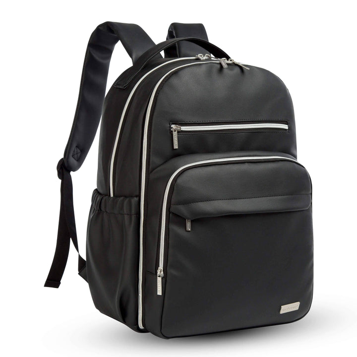 Sleek Diaper Backpack (Ebony Black)