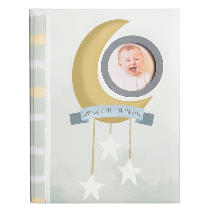 Love You to the Moon Baby Memory Book